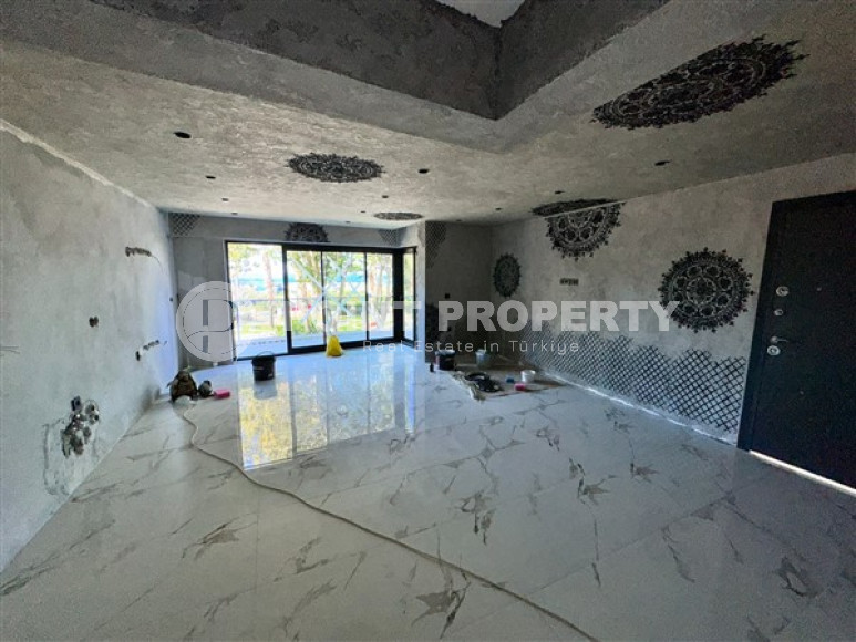 Двойная вилла с площадью 150 м2 и двумя этажами с выходом на крышу, район Каргыджак-id-4751-фото-7