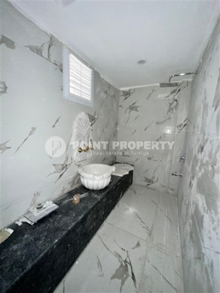 Двойная вилла с площадью 150 м2 и двумя этажами с выходом на крышу, район Каргыджак-id-4751-фото-11