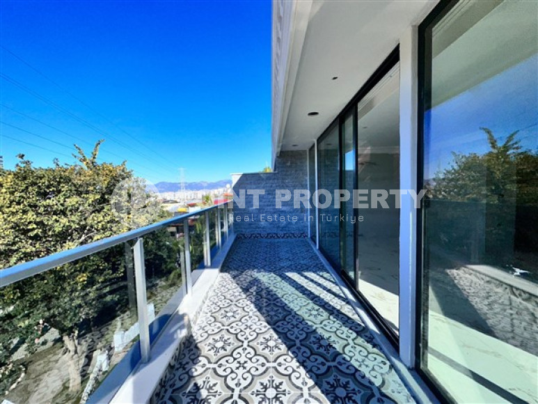 Двойная вилла с площадью 150 м2 и двумя этажами с выходом на крышу, район Каргыджак-id-4751-фото-14