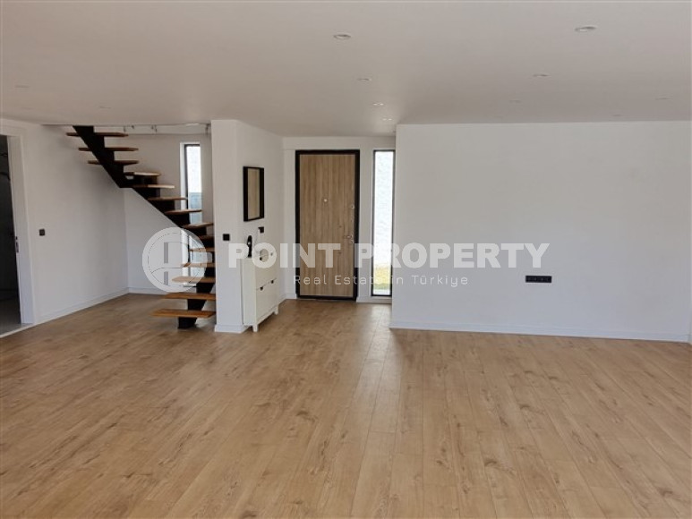 Вилла 3+1 с роскошным панорамным видом на море в престижном спокойном районе Аланьи - Каргыджак-id-4753-фото-2