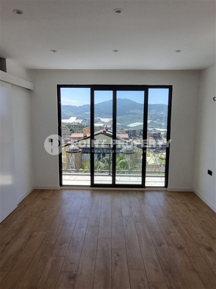 Вилла 3+1 с роскошным панорамным видом на море в престижном спокойном районе Аланьи - Каргыджак-id-4753-фото-4