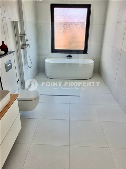 Вилла 3+1 с роскошным панорамным видом на море в престижном спокойном районе Аланьи - Каргыджак-id-4753-фото-6