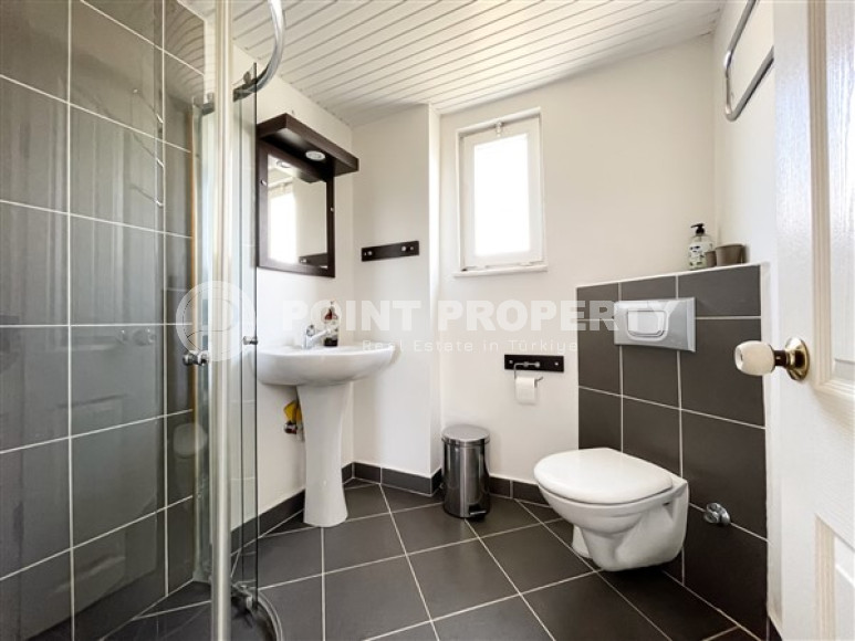 Stylish panoramic duplex on the 9th floor with an attic, 600 meters from the beach and promenade in the center of Tosmur-id-4756-photo-11