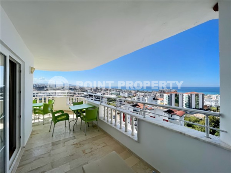 Stylish panoramic duplex on the 9th floor with an attic, 600 meters from the beach and promenade in the center of Tosmur-id-4756-photo-16