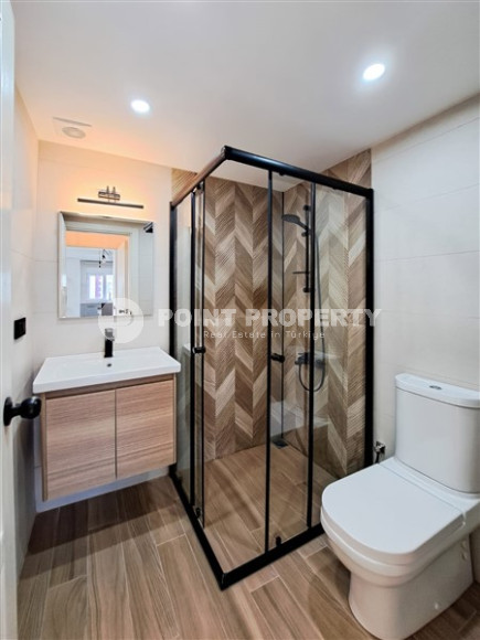 Светлые апартаменты 125 м2 с просторной гостиной и двумя ванными комнатами, район Тосмур-id-4760-фото-10