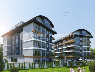 Apartments of various layouts in a residence at the design stage, Oba district-id-4761-photo-4