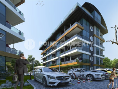 Apartments of various layouts in a residence at the design stage, Oba district-id-4761-photo-2