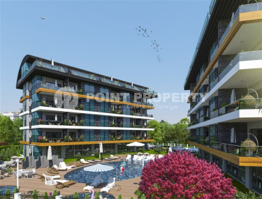 Apartments of various layouts in a residence at the design stage, Oba district-id-4761-photo-1