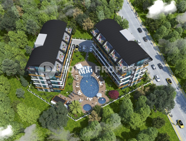 Apartments of various layouts in a residence at the design stage, Oba district-id-4761-photo-5