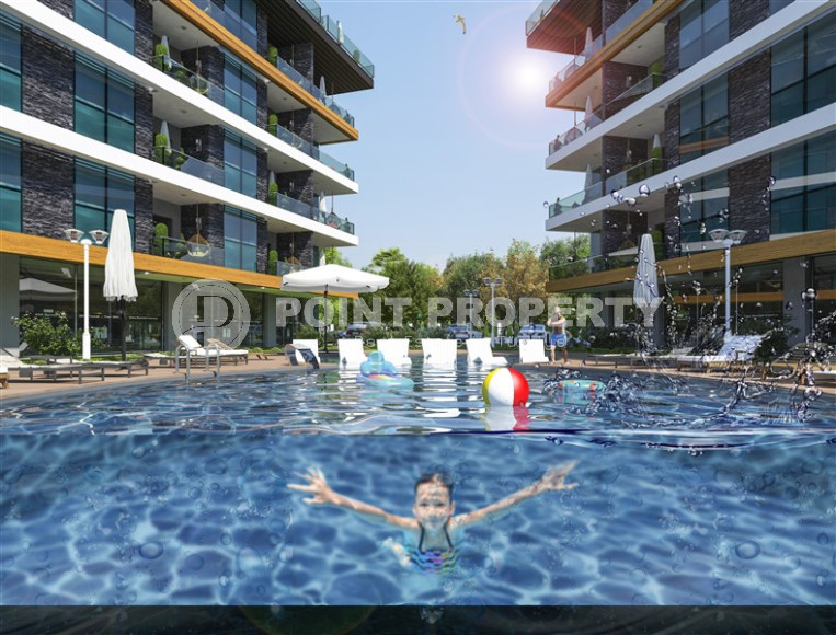 Apartments of various layouts in a residence at the design stage, Oba district-id-4761-photo-8
