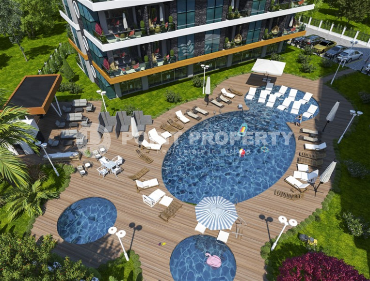 Apartments of various layouts in a residence at the design stage, Oba district-id-4761-photo-9