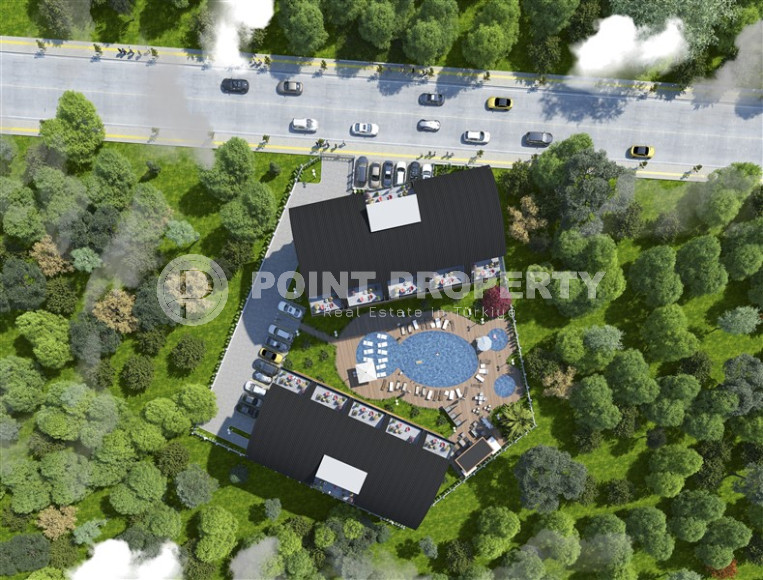 Apartments of various layouts in a residence at the design stage, Oba district-id-4761-photo-10