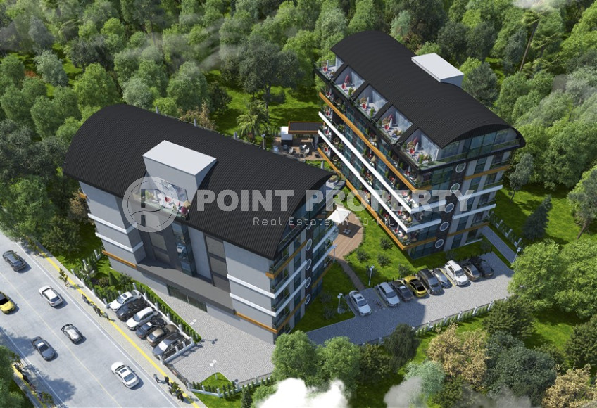 Apartments of various layouts in a residence at the design stage, Oba district-id-4761-photo-11