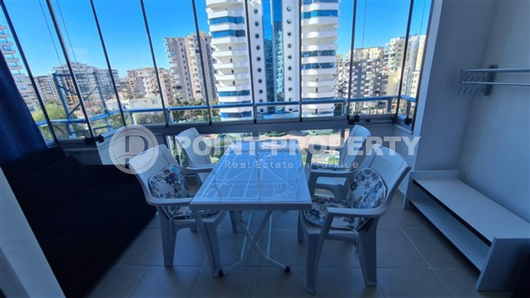 Небольшая двухкомнатная квартира 60 м2 с балконом в районе Махмутлар-id-4763-фото-5