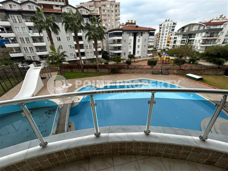 Spacious apartment with two bedrooms 600 meters from the sea in a quiet, landscaped area of Alanya - Tosmur-id-4769-photo-12