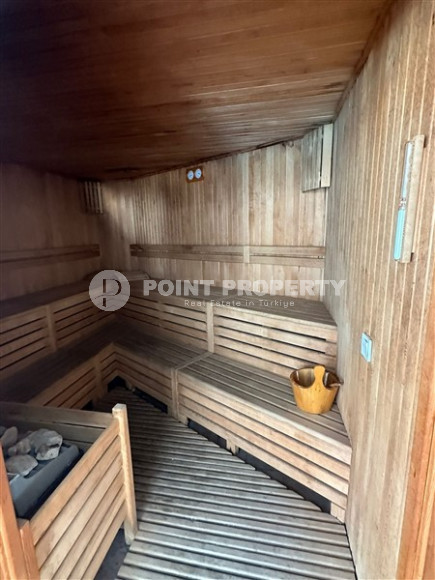 Spacious apartment with two bedrooms 600 meters from the sea in a quiet, landscaped area of Alanya - Tosmur-id-4769-photo-15