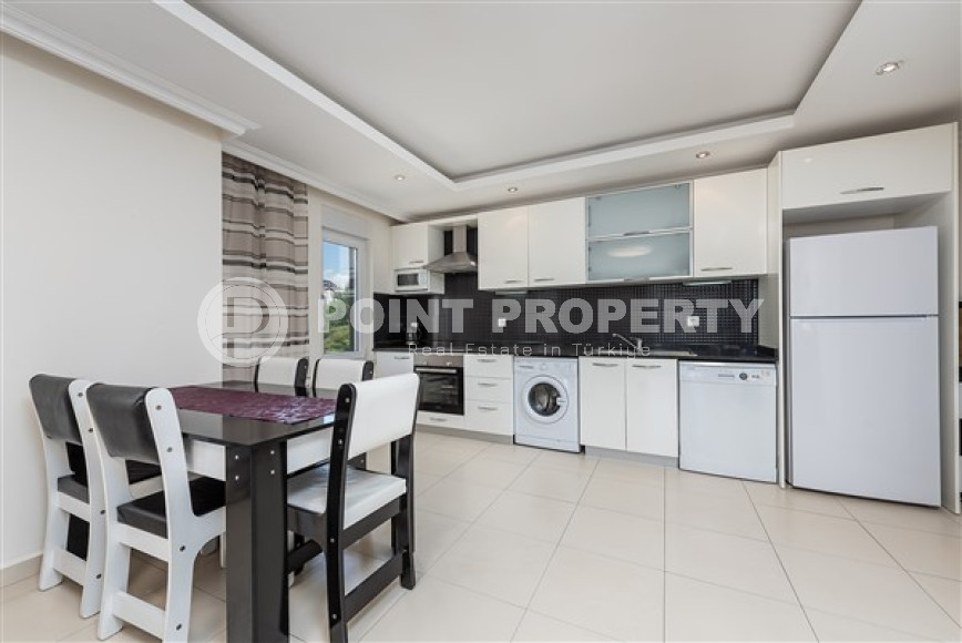 Светлая современная квартира 2+1 в 500 метрах от моря в перспективном районе Аланьи - Авсаллар-id-4773-фото-3