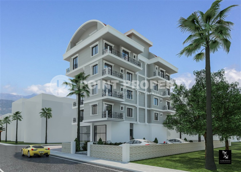 Апартаменты с чистовой отделкой в 300 метрах от пляжа, в центре престижного района Аланьи - Каргыджак.Небольшая квартира на 3-м этаже в новой резиденции на завершающем этапе строительства-id-4774-фото-12