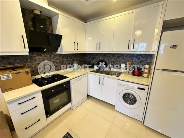 Небольшая квартира, общей площадью 53 м2, в 700 метрах от пляжа в центре района Каргыджак-id-4777-фото-3