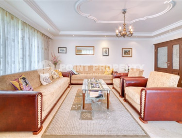 Светлые просторные апартаменты 2+1 в 650 метрах от пляжа и набережной в центре Аланьи-id-4778-фото-3