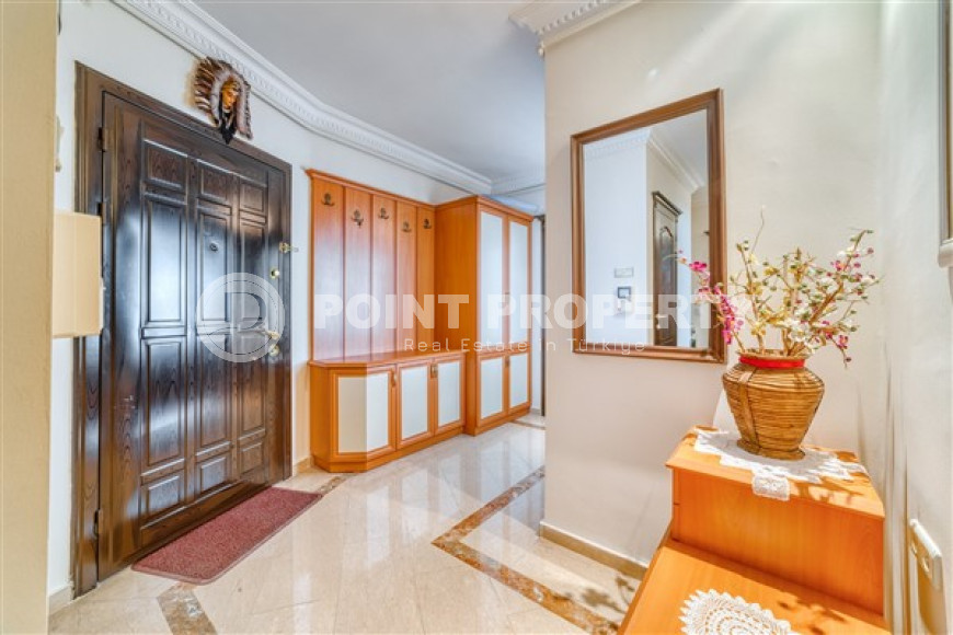 Светлые просторные апартаменты 2+1 в 650 метрах от пляжа и набережной в центре Аланьи-id-4778-фото-5