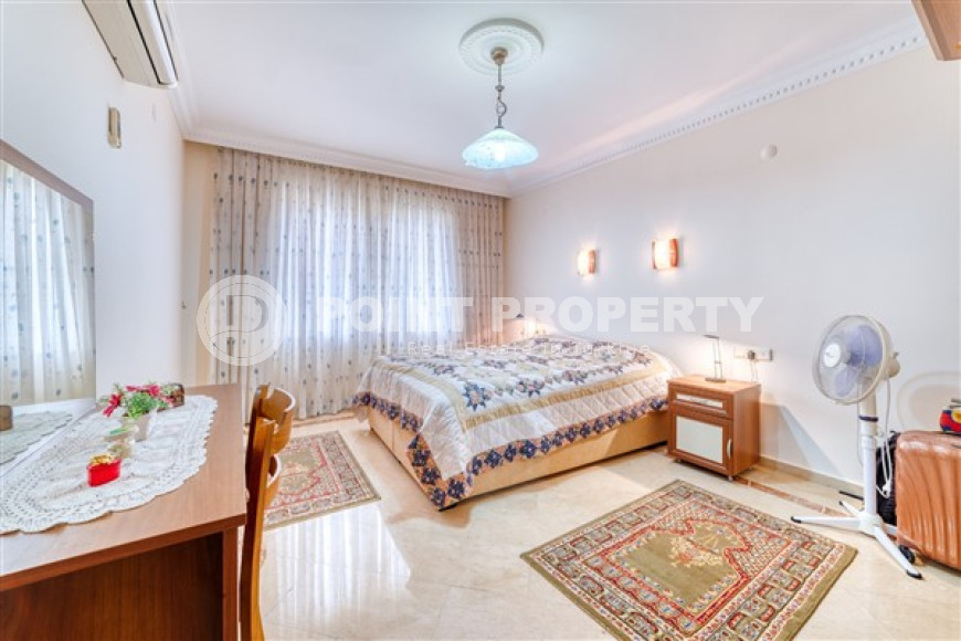 Светлые просторные апартаменты 2+1 в 650 метрах от пляжа и набережной в центре Аланьи-id-4778-фото-7