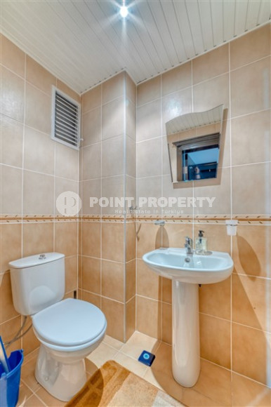 Светлые просторные апартаменты 2+1 в 650 метрах от пляжа и набережной в центре Аланьи-id-4778-фото-10