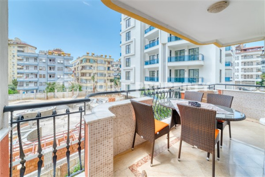 Светлые просторные апартаменты 2+1 в 650 метрах от пляжа и набережной в центре Аланьи-id-4778-фото-12