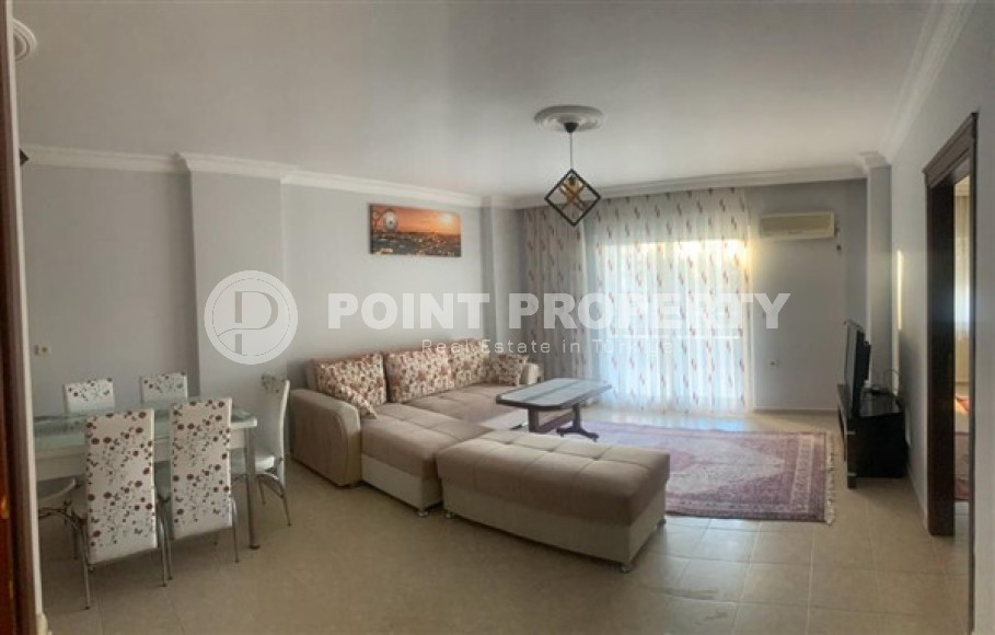 Well-maintained apartment 80 m2 with a balcony and furniture, Tosmur district-id-4780-photo-2