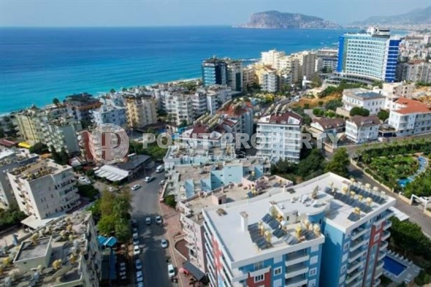 Well-maintained apartment 80 m2 with a balcony and furniture, Tosmur district-id-4780-photo-8