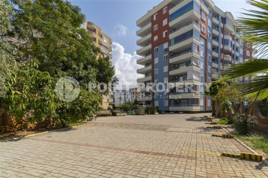 Well-maintained apartment 80 m2 with a balcony and furniture, Tosmur district-id-4780-photo-9
