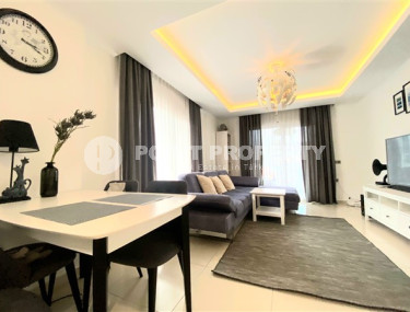 Comfortable 1+1 apartment with an area of 70 m2 with furniture, Mahmutlar district-id-4783-photo-4