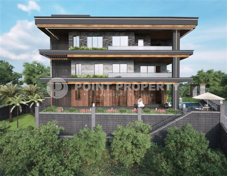 Элитная дуплексная вилла с возможностью получения турецкого гражданства при её покупке, район Каргыджак-id-4785-фото-1