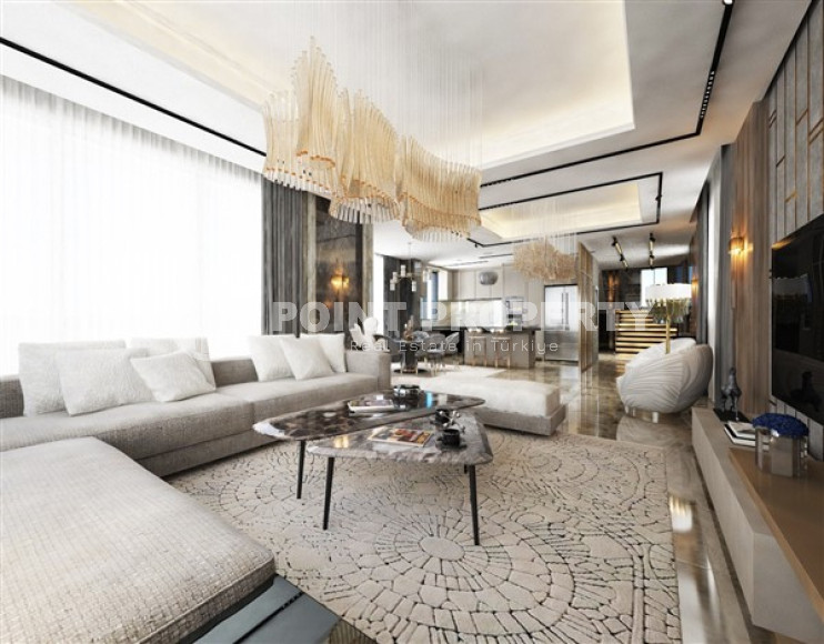 Элитная дуплексная вилла с возможностью получения турецкого гражданства при её покупке, район Каргыджак-id-4785-фото-6