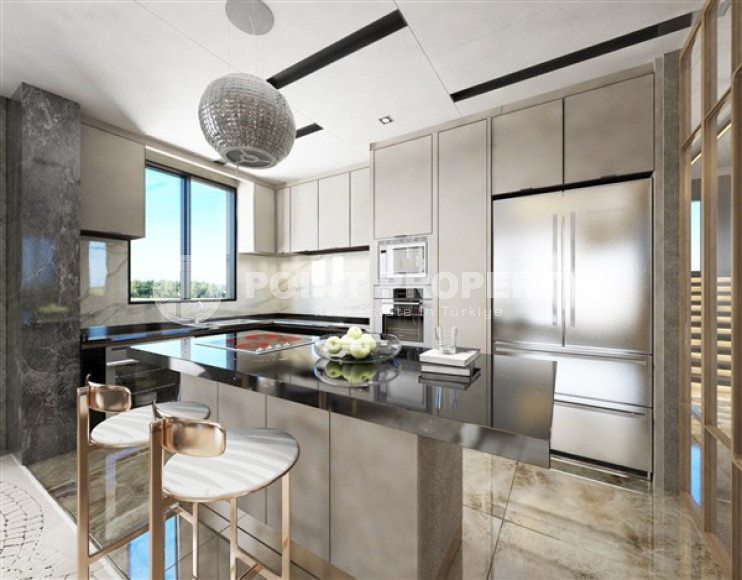 Элитная дуплексная вилла с возможностью получения турецкого гражданства при её покупке, район Каргыджак-id-4785-фото-8