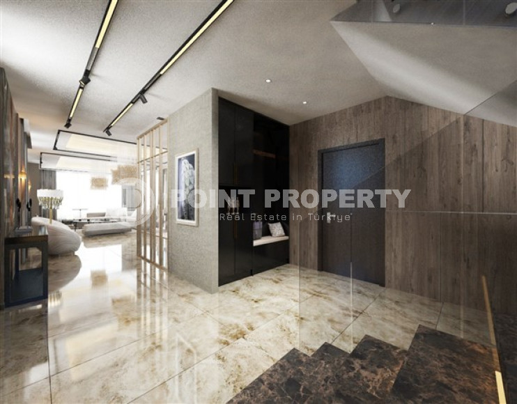 Элитная дуплексная вилла с возможностью получения турецкого гражданства при её покупке, район Каргыджак-id-4785-фото-9