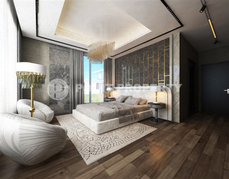 Элитная дуплексная вилла с возможностью получения турецкого гражданства при её покупке, район Каргыджак-id-4785-фото-11