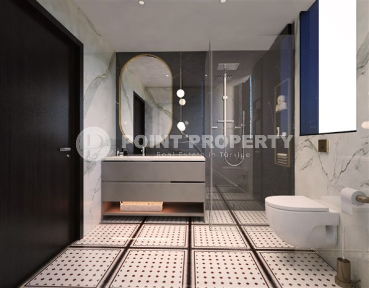 Элитная дуплексная вилла с возможностью получения турецкого гражданства при её покупке, район Каргыджак-id-4785-фото-12