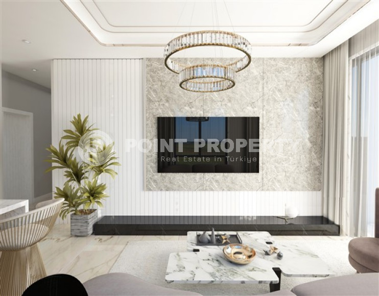 Квартиры с площадью 54 - 150 м2 в строящейся дворцовой резиденции в городе Газипаша-id-4787-фото-2