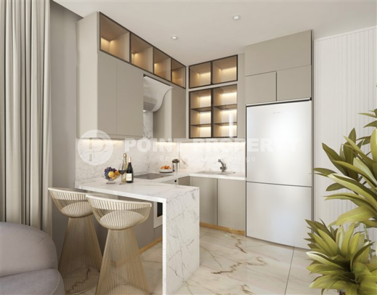 Квартиры с площадью 54 - 150 м2 в строящейся дворцовой резиденции в городе Газипаша-id-4787-фото-4