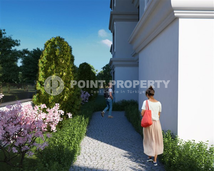 Квартиры с площадью 54 - 150 м2 в строящейся дворцовой резиденции в городе Газипаша-id-4787-фото-8