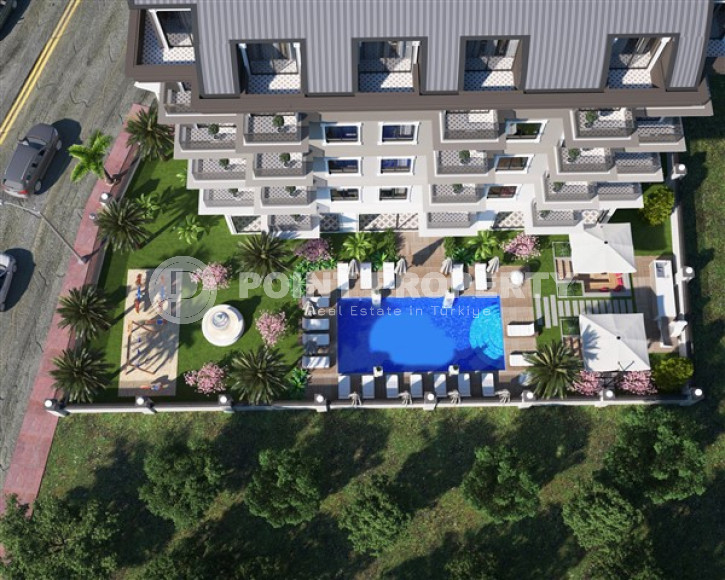 Квартиры с площадью 54 - 150 м2 в строящейся дворцовой резиденции в городе Газипаша-id-4787-фото-12