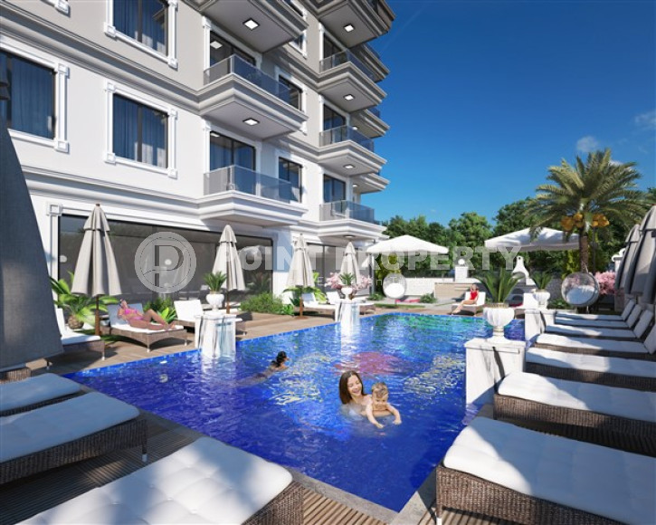 Квартиры с площадью 54 - 150 м2 в строящейся дворцовой резиденции в городе Газипаша-id-4787-фото-13