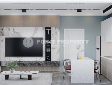 Apartment on the 5th floor in a residence under construction within walking distance from the beach and the center of Mahmutlar Description:-id-4792-photo-2