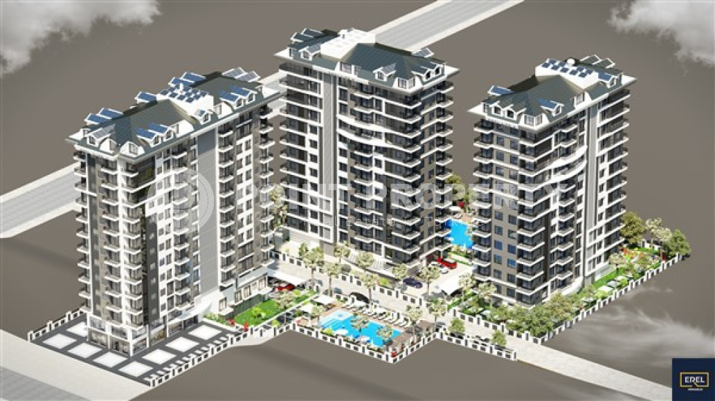 Apartment on the 5th floor in a residence under construction within walking distance from the beach and the center of Mahmutlar Description:-id-4792-photo-22