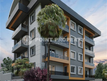 Компактная квартира в резиденции на финальной стадии строительства в спокойном благоустроенном районе Аланьи - Авсаллар-id-4795-фото-1