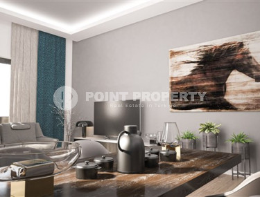 Компактная квартира в резиденции на финальной стадии строительства в спокойном благоустроенном районе Аланьи - Авсаллар-id-4795-фото-4