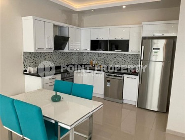 Двухуровневые апартаменты класса люкс в жилом комплексе отельного типа, планировкой 2+1, в 500 метрах от моря, район Кестель-id-4798-фото-3