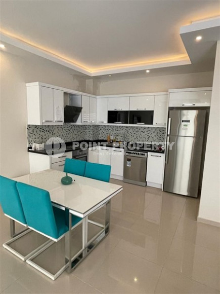 Двухуровневые апартаменты класса люкс в жилом комплексе отельного типа, планировкой 2+1, в 500 метрах от моря, район Кестель-id-4798-photo-3