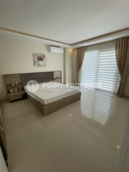 Двухуровневые апартаменты класса люкс в жилом комплексе отельного типа, планировкой 2+1, в 500 метрах от моря, район Кестель-id-4798-photo-5